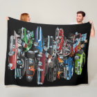 Car Madness! Muscle Cars and Hot Rods Cartoon