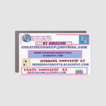 CAR MAGNET 7 x12 Rectangle