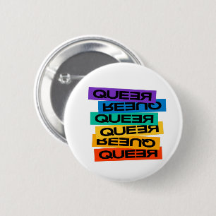 Car Magnet. LGBT+Pride. Queer.            6 Cm Round Badge