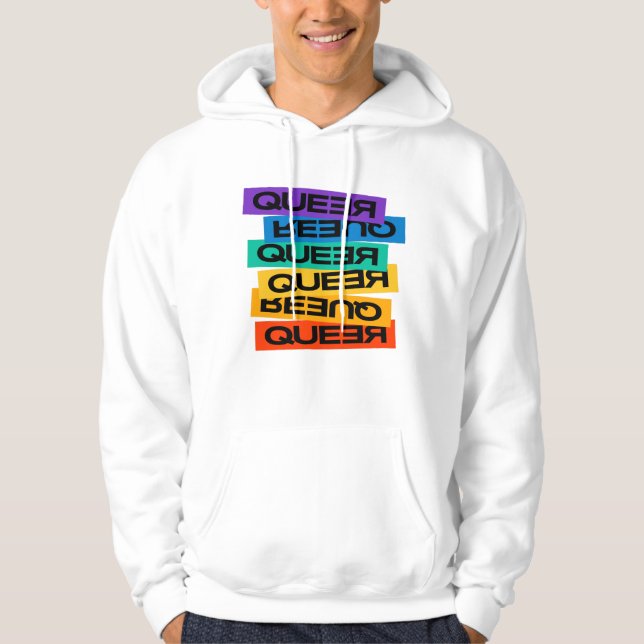 Car Magnet. LGBT+Pride. Queer.    Hoodie (Front)