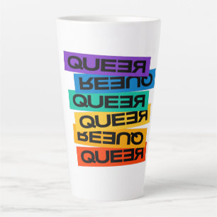 Car Magnet. LGBT+Pride. Queer.                   Latte Mug