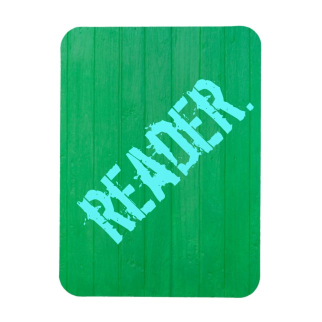 Car Magnet - Reader. (Vertical)