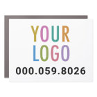 Car Magnetic Business Sign Custom Logo Promotional