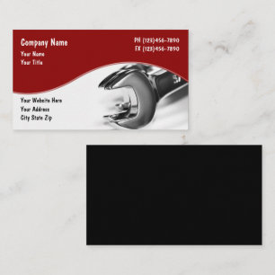 Car Mechanic Automotive Theme Business Card