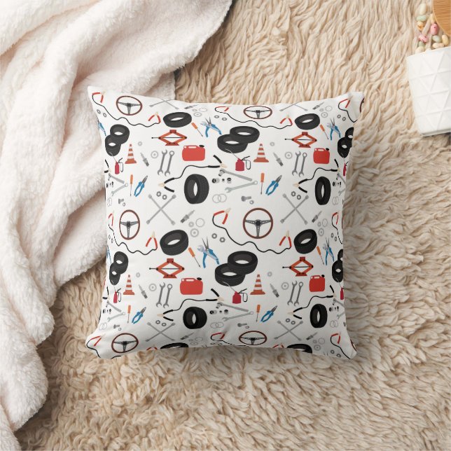 Car Mechanic Automotive Tools Cushion (Blanket)