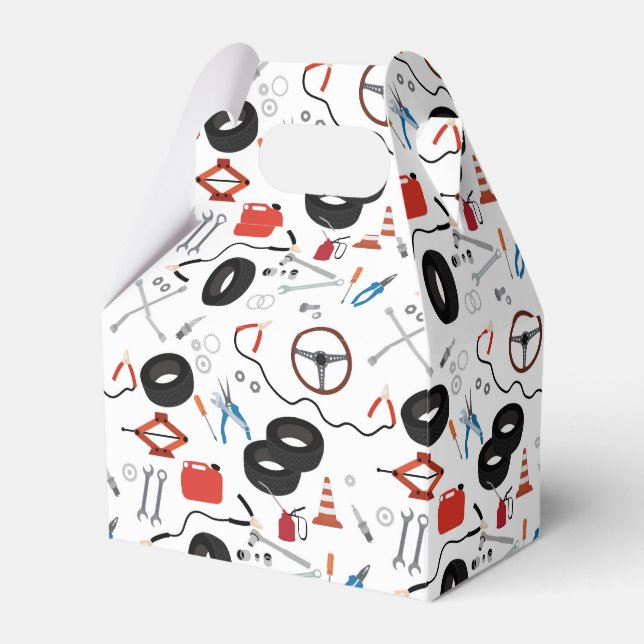 Car Mechanic Automotive Tools Favour Box (Front Side)