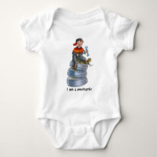Car Mechanic Baby T-shirt Bodysuit