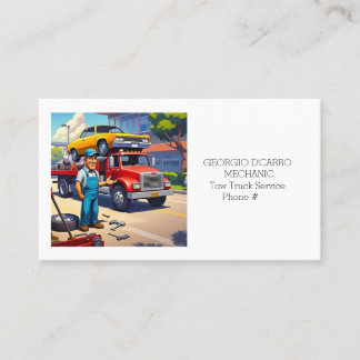 " CAR MECHANIC " BUSINESS CARD