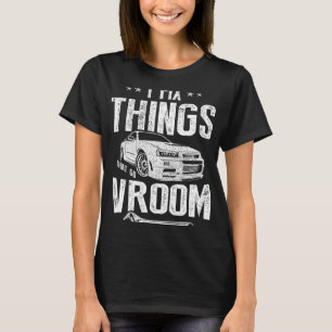 Car Mechanic Dad Fix Things that Go Vroom T-Shirt