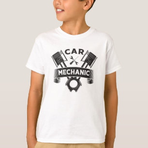 Car Mechanic Engine Mechanics Garage Gift Idea T-Shirt