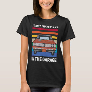 Car Mechanic Garage  Diesel  & Car Mechanic T-Shirt