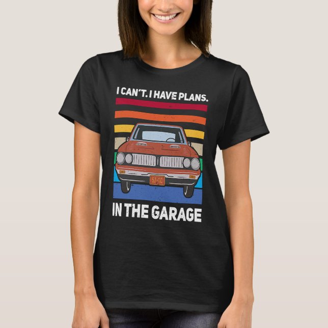 Car Mechanic Garage  Diesel  & Car Mechanic T-Shirt (Front)