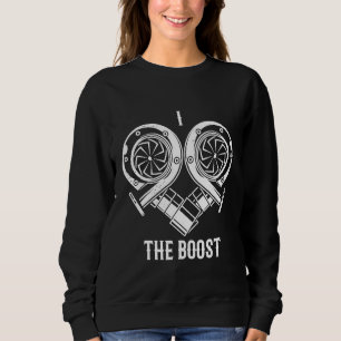 Car Mechanic I Love The Boost Mens Vintage Car Ent Sweatshirt