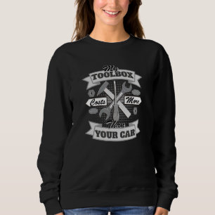 Car Mechanic Souvenir For Tuners And Auto Mechanic Sweatshirt