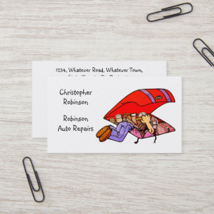 Car Mechanics Business Card