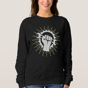Car Mechanics Repair Car Mechanics Industrial Mech Sweatshirt
