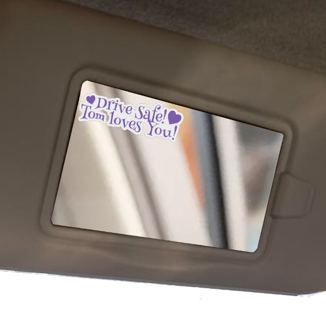 Car Mirror Cute Messages Stickers  (Creator Uploaded)