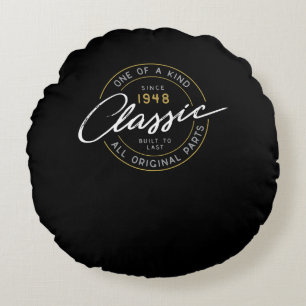 Car Motorcycle Gift Round Cushion