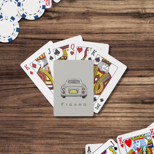 Car Name Topaz Mist Figaro Playing Cards