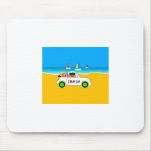Car of Pou Mouse Mat