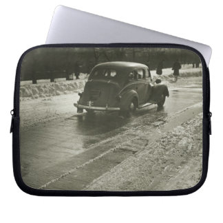 Car on the Road Laptop Sleeve
