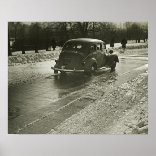 Car on the Road Poster