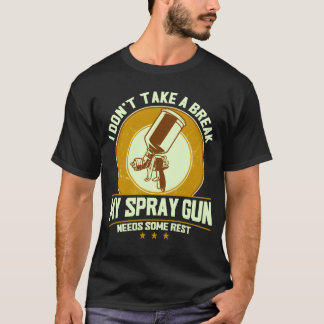 Car Painting Auto Body Painter Detailing Gift retr T-Shirt