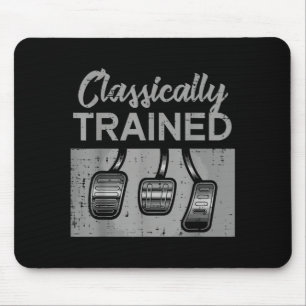 Car Pedals Classically Trained Manual Transmission Mouse Mat