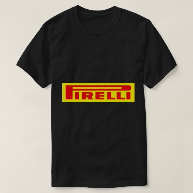 Car Pirelli Motorcycle T-Shirt (Design Front)