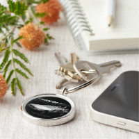 Car：Premium Round Key Chain