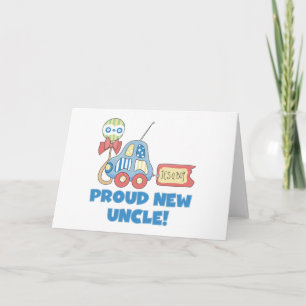 Car Proud New Uncle It's a Boy Announcement