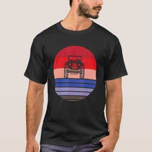 CAR Quad Bike Off Roading 5X5 Mudding Enthusiast T-Shirt