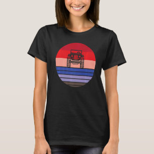 CAR Quad Bike Off Roading 5X5 Mudding Enthusiast T-Shirt