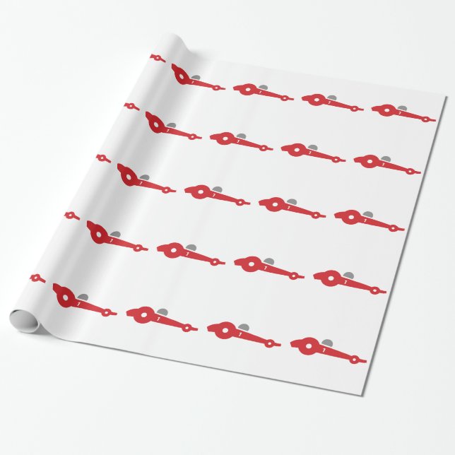 Car Race Wrapping Paper (Unrolled)