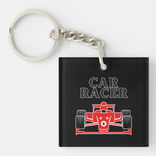 Car Racer Key Ring
