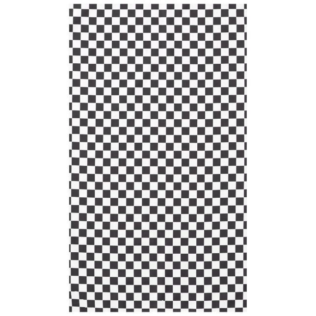 Car Racing / Chess Pattern + your backgr. & ideas Tablecloth (Front)