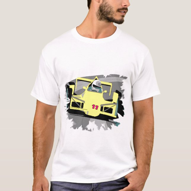 Car Racing T Shirt (Front)