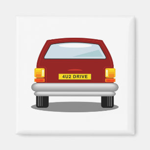 Car Rear Magnet