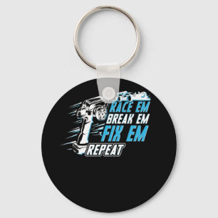 Car Remote Control Racing Key Ring
