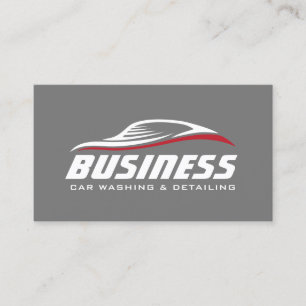 Car Repair Auto Detailing Professional Automotive Business Card