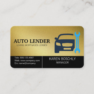 Car Repair Services   Auto Industry Business Card