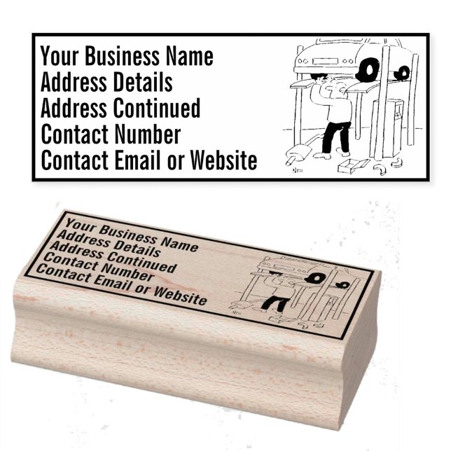 Car Repairs or Car Servicing Rubber Stamp (Creator Uploaded)