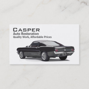 Car Restoration Business Card
