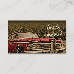 Car Sales - Connect to Your Customer Business Card