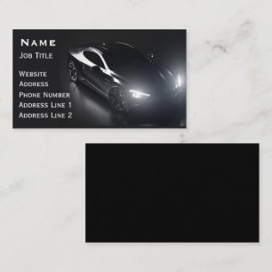  car service Business card