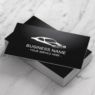 Car Shape Professional Automotive Business Card