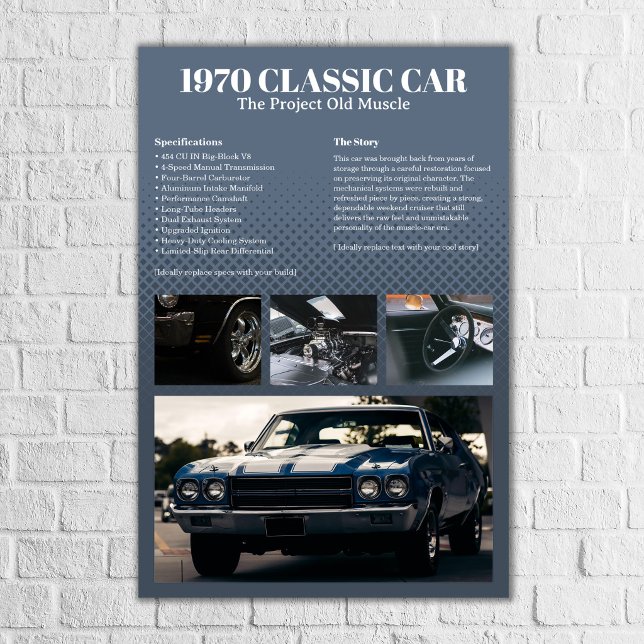 Car Show Display Poster (Creator Uploaded)