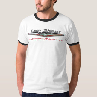 Car Show Television with Coloured Collar T-Shirt