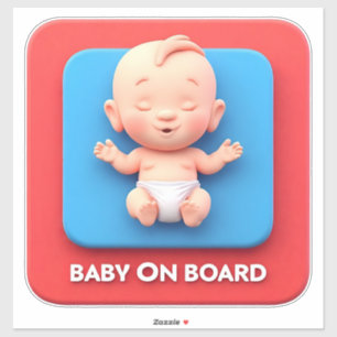Car Sign Baby on Board