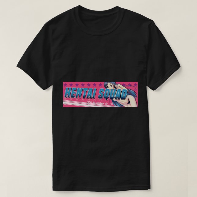 Car Slap - Anime Girl - Hentai Squad Sticker T-Shirt (Design Front)